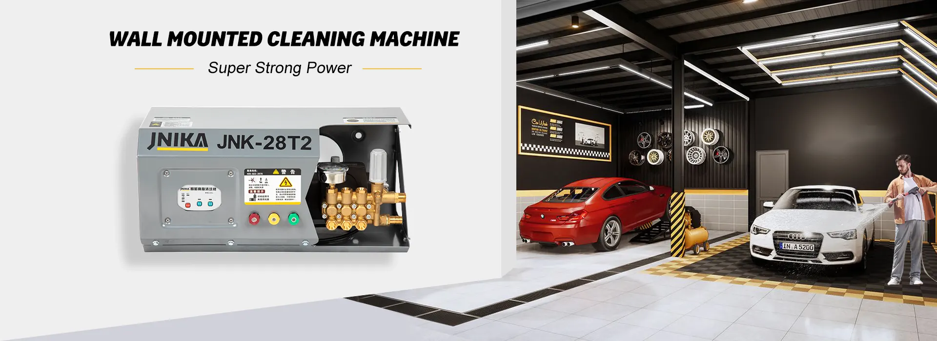 China 2.4KW Wall Mounted Hight Pressure Washer ပေးသွင်းသူများ